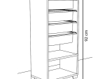 ΣΥΡΤΑΡΙΕΡΑ ISMA PAKOWORLD 4 ΣΥΡΤΑΡΙΑ ΛΕΥΚΟ-ΜΠΛΕ 45,5X30X92ΕΚ