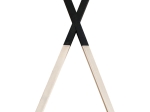 ΡΑΦΙΕΡΑ ΤΟΙΧΟΥ HEMLA PAKOWORLD ΦΥΣΙΚΟ-ΜΑΥΡΟ 23X6X40ΕΚ