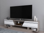 ΕΠΙΠΛΟ ΤΗΛΕΟΡΑΣΗΣ IANIS PAKOWORLD ΛΕΥΚΟ-ΦΥΣΙΚΟ 160X37X34ΕΚ