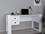 ΓΡΑΦΕΙΟ ΕΡΓΑΣΙΑΣ ASTIN PAKOWORLD ΜΕΛΑΜΙΝΗΣ ΛΕΥΚΟ 138X60X72ΕΚ