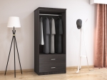 ΝΤΟΥΛΑΠΑ ΡΟΥΧΩΝ ΔΙΦΥΛΛΗ OLYMPUS PAKOWORLD ΧΡΩΜΑ WENGE 81X57X183ΕΚ