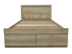 ΚΡΕΒΑΤΙ OLYMPUS PAKOWORLD ΜΕ ΣΥΡΤΑΡΙ CASTILLO-OAK 100X200ΕΚ