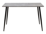 ΤΡΑΠΕΖΙ CUBA PAKOWORLD MDF ΓΚΡΙ CEMENT-ΜΑΥΡΟ 120X80X76ΕΚ