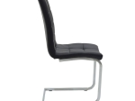 ΚΑΡΕΚΛΑ DARRELL PAKOWORLD PU ΜΑΥΡΟ-ΒΑΣΗ ΧΡΩΜΙΟΥ 42X49X106ΕΚ