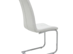 ΚΑΡΕΚΛΑ DARRELL PAKOWORLD PU ΛΕΥΚΟ-ΒΑΣΗ ΧΡΩΜΙΟΥ 42X49X106ΕΚ