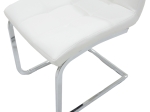 ΚΑΡΕΚΛΑ DARRELL PAKOWORLD PU ΛΕΥΚΟ-ΒΑΣΗ ΧΡΩΜΙΟΥ 42X49X106ΕΚ