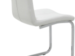 ΚΑΡΕΚΛΑ DARRELL PAKOWORLD PU ΛΕΥΚΟ-ΒΑΣΗ ΧΡΩΜΙΟΥ 42X49X106ΕΚ