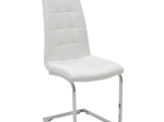 ΚΑΡΕΚΛΑ DARRELL PAKOWORLD PU ΛΕΥΚΟ-ΒΑΣΗ ΧΡΩΜΙΟΥ 42X49X106ΕΚ