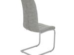 ΚΑΡΕΚΛΑ DARRELL PAKOWORLD PU ΑΝΤΙΚΕ ΓΚΡΙ-ΒΑΣΗ ΧΡΩΜΙΟΥ 42X49X106ΕΚ