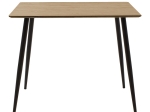 ΤΡΑΠΕΖΙ CUBA PAKOWORLD MDF SONOMA-ΜΑΥΡΟ 70X70X75ΕΚ
