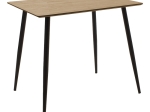 ΤΡΑΠΕΖΙ CUBA PAKOWORLD MDF SONOMA-ΜΑΥΡΟ 70X70X75ΕΚ