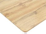 ΤΡΑΠΕΖΙ CUBA PAKOWORLD MDF SONOMA-ΛΕΥΚΟ 120X80X75ΕΚ