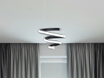 ΦΩΤΙΣΤΙΚΟ ΟΡΟΦΗΣ ΜΟΝΟΦΩΤΟ PWL-1030 PAKOWORLD LED 23W ΜΑΥΡΟ Φ15X60CM