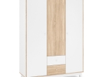 ΝΤΟΥΛΑΠΑ AWELL PAKOWORLD ΤΡΙΦΥΛΛΗ SONOMA-ΛΕΥΚΟ 153.5X54.5X216ΕΚ