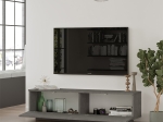 ΕΠΙΠΛΟ ΤΗΛΕΟΡΑΣΗΣ ZOEVA PAKOWORLD ΓΚΡΙ CEMENTO 140X35,5X38ΕΚ