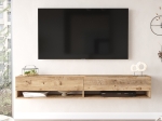 ΕΠΙΠΛΟ ΤΗΛΕΟΡΑΣΗΣ ΕΠΙΤΟΙΧΙΟ ROSCOE PAKOWORLD SONOMA 180X31.6X29.6ΕΚ