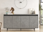 ΜΠΟΥΦΕΣ JETHRO PAKOWORLD ΑΝΘΡΑΚΙ ANTIQUE-WENGE 160X44.5X75.5ΕΚ