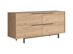 ΜΠΟΥΦΕΣ LEBON PAKOWORLD ΜΕΛΑΜΙΝΗΣ ΦΥΣΙΚΟ-ΜΑΥΡΟ 160X44.5X74ΕΚ