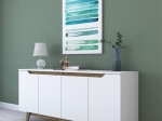 ΜΠΟΥΦΕΣ RAFAELO PAKOWORLD ΛΕΥΚΟ-ΚΑΡΥΔΙ 180X45X78,5ΕΚ