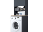 ΕΠΙΠΛΟ ΠΛΥΝΤΗΡΙΟΥ RASMUS PAKOWORLD ΑΝΘΡΑΚΙ-ΦΥΣΙΚΟ 65X60X183.6ΕΚ.