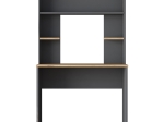 ΓΡΑΦΕΙΟ ΜΕ ΡΑΦΙΕΡΑ GOLDIE PAKOWORLD ΑΝΘΡΑΚΙ-ΦΥΣΙΚΟ 90X45X155.60ΕΚ