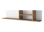 ΓΡΑΦΕΙΟ ΜΕ ΒΙΒΛΙΟΘΗΚΗ GOLDIE PAKOWORLD ΛΕΥΚΟ-ΦΥΣΙΚΟ 160X50X161.8ΕΚ