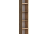 ΒΙΒΛΙΟΘΗΚΗ GOLDIE PAKOWORLD ΦΥΣΙΚΟ-ΛΕΥΚΟ 30X25X170ΕΚ
