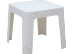 ΤΡΑΠΕΖΙ MONACO PAKOWORLD PP RATTAN ΛΕΥΚΟ 42X42X42ΕΚ