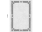 ΧΑΛΙ PWC-0019 PAKOWORLD ΕΚΡΟΥ-ΚΑΦΕ 140X200ΕΚ