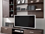 ΣΥΝΘΕΤΟ ΣΑΛΟΝΙΟΥ SALOME PAKOWORLD LED WENGE 200X41X190ΕΚ