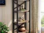 ΒΙΒΛΙΟΘΗΚΗ CRIMSON PAKOWORLD ΚΑΡΥΔΙ-ΜΑΥΡΟ 50X22X150ΕΚ