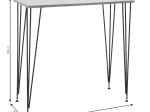 ΚΟΝΣΟΛΑ BRUCE PAKOWORLD ΜΑΥΡΟ 90X35X85ΕΚ