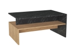 ΤΡΑΠΕΖΙ ΣΑΛΟΝΙΟΥ RIHARDO PAKOWORLD ΜΕΛΑΜΙΝΗΣ OAK-ΜΑΥΡΟ 90X56X42ΕΚ