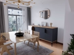 ΜΠΟΥΦΕΣ TAJESY PAKOWORLD ΜΕΛΑΜΙΝΗΣ ΛΕΥΚΟ-ΑΝΘΡΑΚΙ 180X40X78ΕΚ