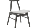 TΡΑΠΕΖΑΡΙΑ BENSON - ORLEAN PAKOWORLD ΣΕΤ 5ΤΜΧ RUSTIC GREY - ΥΦΑΣΜΑ ΓΚΡΙ 80X80X75ΕΚ