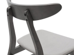 TΡΑΠΕΖΑΡΙΑ BENSON - ORLEAN PAKOWORLD ΣΕΤ 5ΤΜΧ RUSTIC GREY - ΥΦΑΣΜΑ ΓΚΡΙ 80X80X75ΕΚ