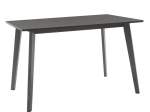 TΡΑΠΕΖΑΡΙΑ BENSON - ORLEAN PAKOWORLD ΣΕΤ 5ΤΜΧ RUSTIC GREY-ΥΦΑΣΜΑ ΓΚΡΙ 120X75X75ΕΚ