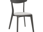 TΡΑΠΕΖΑΡΙΑ BENSON - TOTO PAKOWORLD ΣΕΤ 5ΤΜΧ RUSTIC GREY - ΥΦΑΣΜΑ ΓΚΡΙ 120X75X75ΕΚ