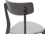 TΡΑΠΕΖΑΡΙΑ BENSON - TOTO PAKOWORLD ΣΕΤ 5ΤΜΧ RUSTIC GREY - ΥΦΑΣΜΑ ΓΚΡΙ 120X75X75ΕΚ