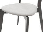 TΡΑΠΕΖΑΡΙΑ BENSON - TOTO PAKOWORLD ΣΕΤ 5ΤΜΧ RUSTIC GREY - ΥΦΑΣΜΑ ΓΚΡΙ 120X75X75ΕΚ