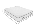ΣΤΡΩΜΑ RELAXATION CHIC STROM ΔΙΠΛΗΣ ΟΨΗΣ 27CM 160X200ΕΚ