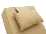 ΜΑΞΙΛΑΡΙ ΞΑΠΛΩΣΤΡΑΣ SADIE PAKOWORLD ΥΦΑΣΜΑ ΜΠΕΖ 65X185X20ΕΚ