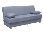 KΑΝΑΠΕΣ ΚΡΕΒΑΤΙ ROMINA PAKOWORLD 3ΘΕΣΙΟΣ ΥΦΑΣΜΑ ΓΚΡΙ 180X75X80ΕΚ