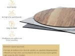 ΕΠΙΦΑΝΕΙΑ ΤΡΑΠΕΖΙΟΥ FERVOR PAKOWORLD HPL IVORY Φ60ΕΚ ΠΑΧΟΥΣ 12MM