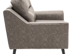 ΠΟΛΥΘΡΟΝΑ LONNIE PAKOWORLD ΤΕΧΝΟΔΕΡΜΑ ΓΚΡΙ ANTIQUE 94X95.5X92.5ΕΚ