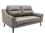 ΚΑΝΑΠΕΣ 2ΘΕΣΙΟΣ LONNIE PAKOWORLD ΤΕΧΝΟΔΕΡΜΑ ΓΚΡΙ ANTIQUE 160.5X94X92ΕΚ