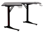 ΓΩΝΙΑΚΟ ΓΡΑΦΕΙΟ GAMING BRAXTON PAKOWORLD ΜΑΥΡΟ 120X120X76ΕΚ