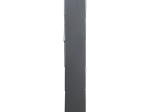 ΒΙΒΛΙΟΘΗΚΗ MINI TARS PAKOWORLD  ΑΝΘΡΑΚΙ-ΜΑΥΡΟ 50X22X150ΕΚ