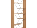 ΒΙΒΛΙΟΘΗΚΗ TARS PAKOWORLD SONOMA-ΜΑΥΡΟ 84X24X157ΕΚ