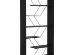 ΒΙΒΛΙΟΘΗΚΗ TARS PAKOWORLD ΑΝΘΡΑΚΙ-ΜΑΥΡΟ 168X24X157ΕΚ